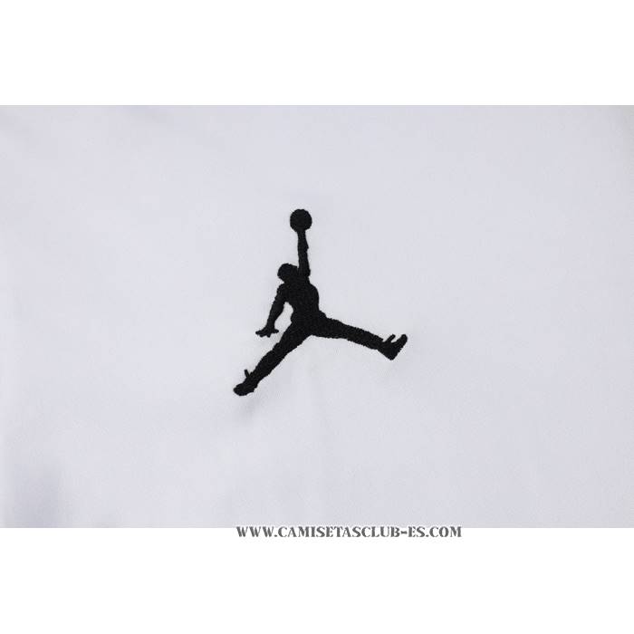 Chandal del Paris Saint-Germain Jordan 24-25 Manga Corta Blanco - Pantalon Corto